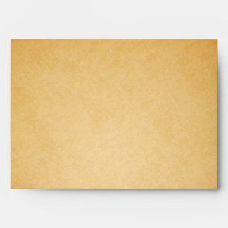 Vintage Old Paper Look Wedding Invitation Envelope