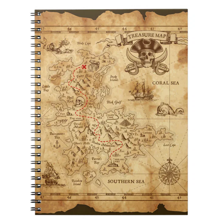jake and the neverland pirates treasure map