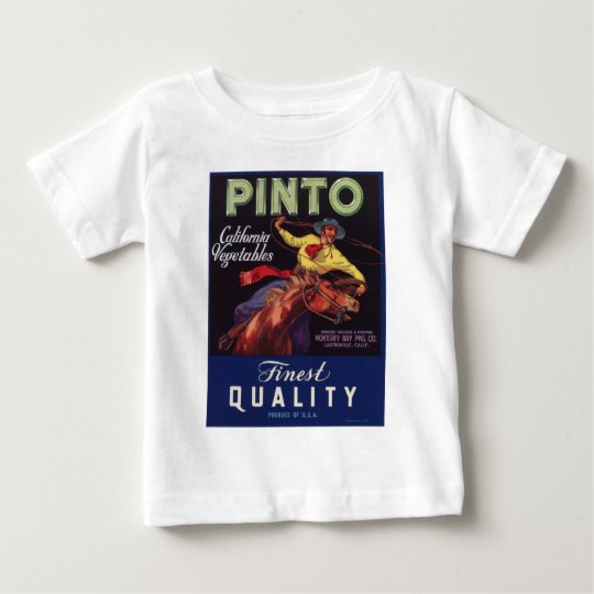 Vintage Old Retro Crate Product Goods Label Veggie Baby T-Shirt