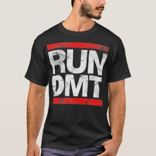 Vintage old school RUN DMT 90s style party T-Shirt