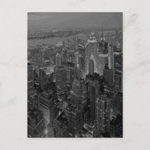 Vintage Old Style New York City Postcard