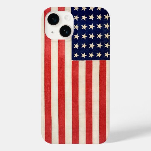 Vintage Old Thirty_Six Star American Flag Case_Mate iPhone 14 Case