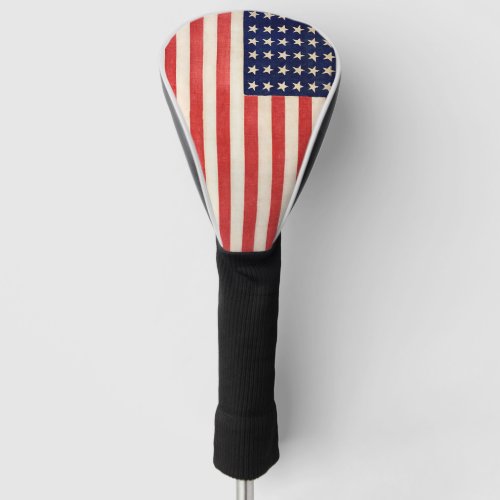 Vintage Old Thirty_Six Star American Flag Golf Head Cover