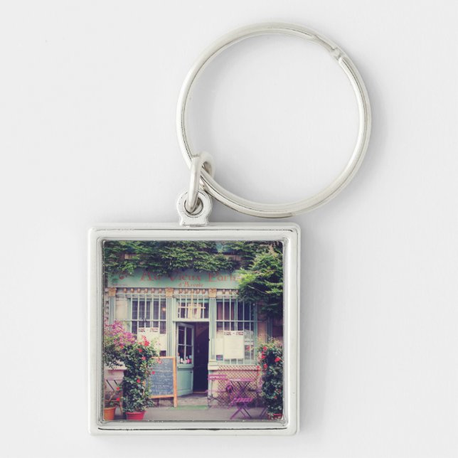 Vintage Old Town Paris Keychain (Front)