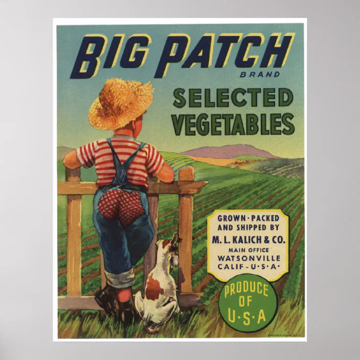 vintage old vegetables fruit crate labels poster zazzle com