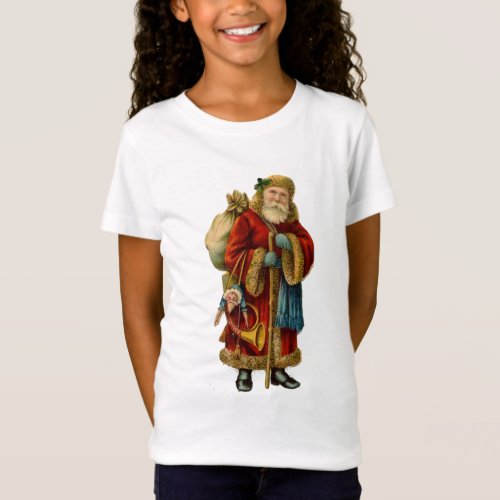 Vintage Old World Christmas Santa T_Shirt