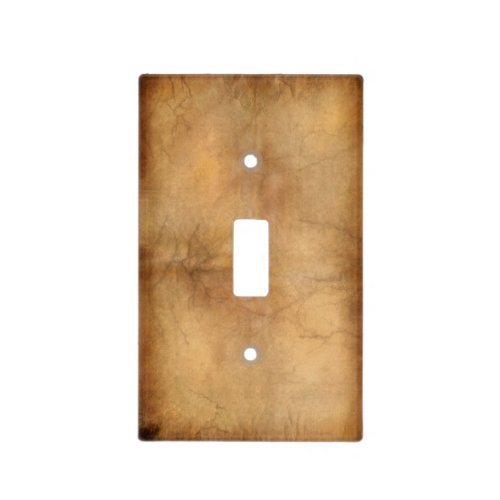 Vintage Old World Pirate Parchment look Light Switch Cover