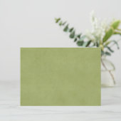 Vintage Olive Green Paper Parchment Background (Standing Front)