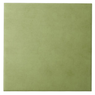 Vintage Olive Green Paper Parchment Background Tile