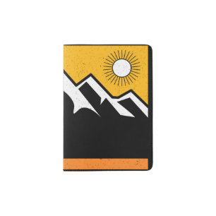 Vintage Olympic National Park Washington Souvenir Passport Holder