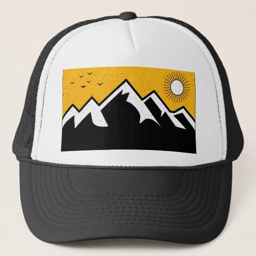 Vintage Olympic National Park Washington Souvenir Trucker Hat