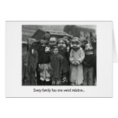 Vintage - One Weird Relative, (Front Horizontal)