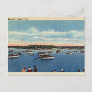 Vintage, Onset Bay, Onset, Massachusetts Postcard