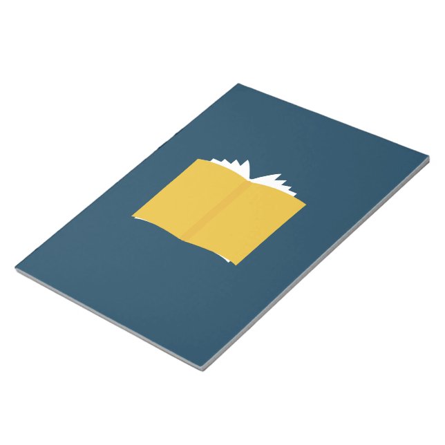 Vintage Open Book Notepad (Angled)