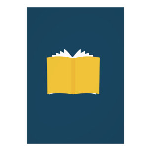 Vintage Open Book Photo Print