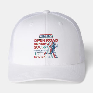 Vintage Open Road Running Club Retro Runner Tee