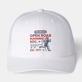 Vintage Open Road Running Club Retro Runner Tee