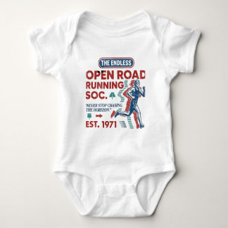 Vintage Open Road Running Club Retro Runner Tee