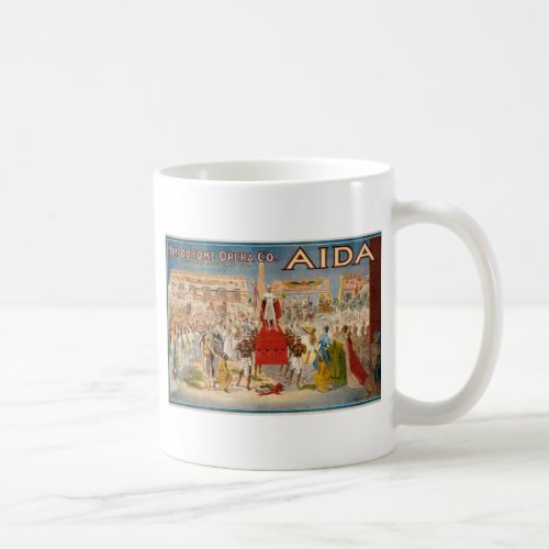 Vintage Opera Aida Artwork Coffee Mug