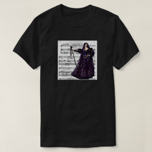 Vintage Opera Gothic Queen of the Night Art T-Shirt