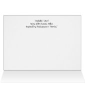 Vintage - Ophelia by Millais, (Inside Horizontal (Top))