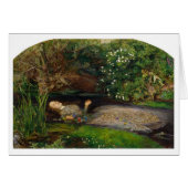 Vintage - Ophelia by Millais, (Front Horizontal)