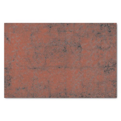 Vintage Orange Black Grunge Texture Decoupage Tissue Paper