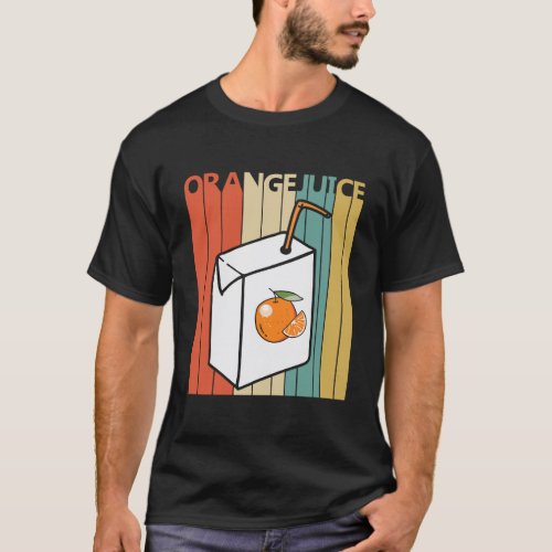 Vintage Orange Juice T_Shirt