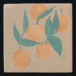 vintage orange rustic coaster<br><div class="desc">by mhn</div>