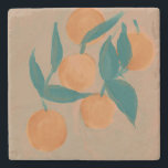 vintage orange rustic coaster<br><div class="desc">by mhn</div>