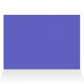 Vintage Oranges White Doily Blank Art Card (Inside Horizontal (Top))