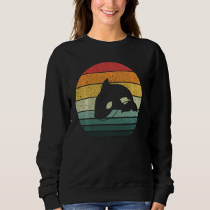 Vintage Orca Retro Sunset 70s 80s Sweatshirt