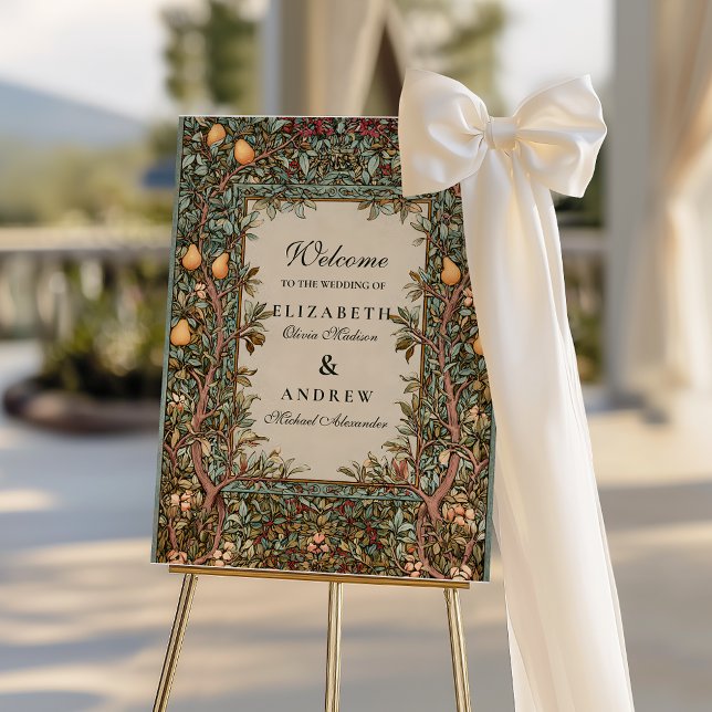 Vintage Orchard Wedding Foam Board (Creator Uploaded)