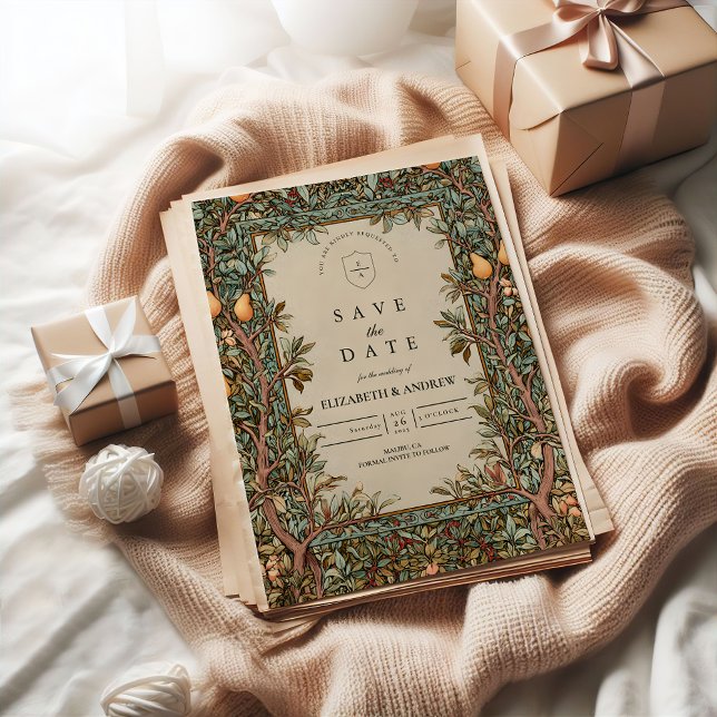 Vintage Orchard Wedding Save The Date (Creator Uploaded)