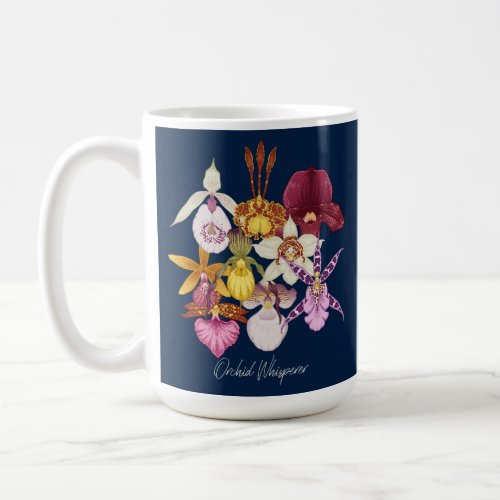 Vintage Orchid Whisperer Coffee Mug