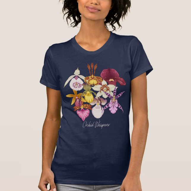 Vintage Orchid Whisperer T-Shirt (Front)