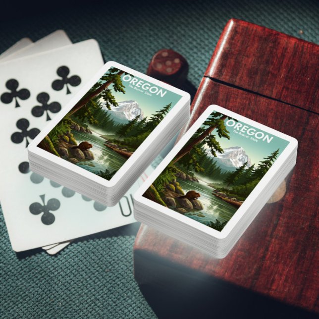  Vintage Oregon Poker Cards (Creator Uploaded)