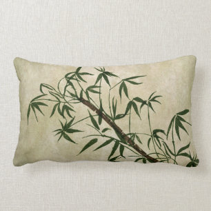 Vintage Oriental Bamboo 1 Lumbar Pillow