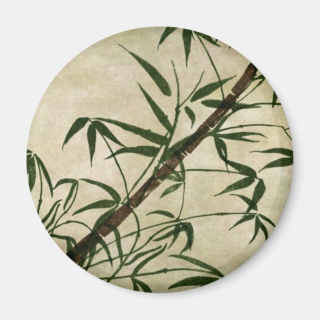 Vintage Oriental Bamboo 1 Magnet (Front)