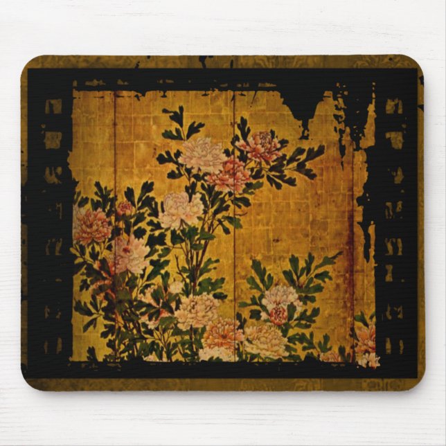 Vintage Oriental Mouse Pad (Front)