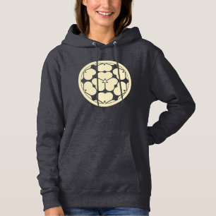 Vintage Oriental Pale Yellow Chosokabe Japan Mon Hoodie