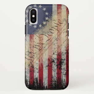 Vintage Original American Flag iPhone X Case