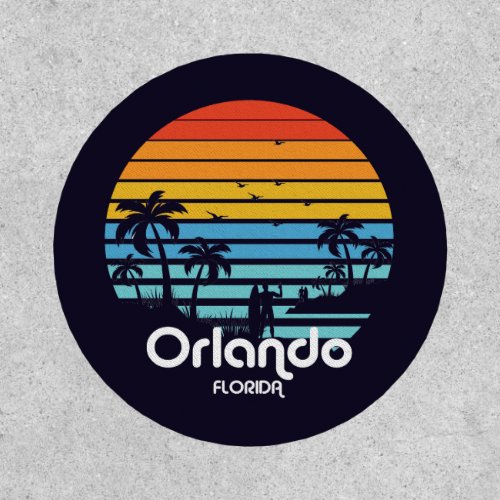 Vintage Orlando Florida Sunset Patch