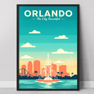 Vintage Orlando Poster
