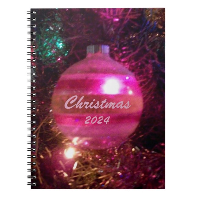 'Vintage Ornament' Notebook/Journal Notebook (Front)