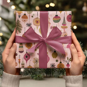 Vintage Ornament Pattern Wrapping Paper
