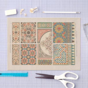 Vintage Ornamental Designs   Heinrich Dolmetsch Tissue Paper