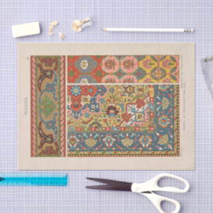 Vintage Ornamental Designs   Heinrich Dolmetsch Tissue Paper