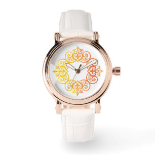 Vintage Ornamental Frame Elegant Decorative Border Watch