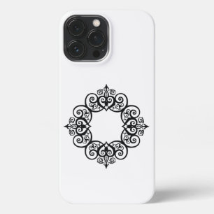Vintage Ornamental Frame iPhone 13 Pro Max Case